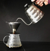 熱い販売のステンレススチールの再利用可能な円錐コーヒーフィルターストレーナーコーヒーのドリッパー